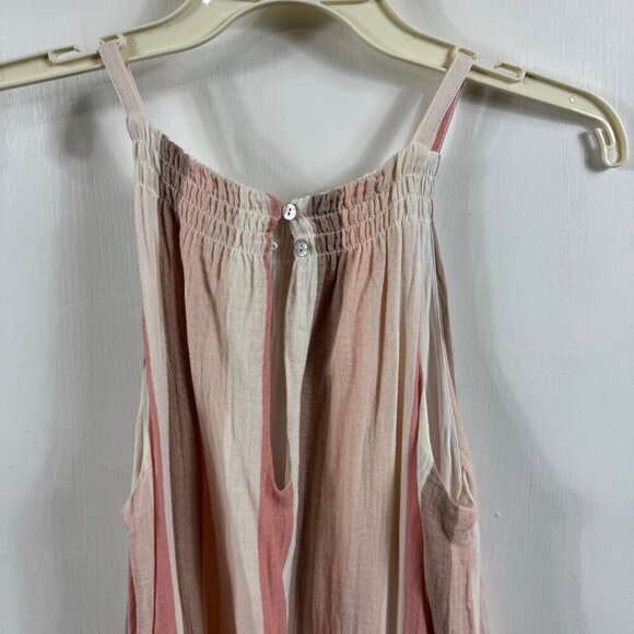 Rails Becca Cheyanne Stripe Dress XS | Pink & Ivory Striped Cotton Sundress - Picture 11 of 12